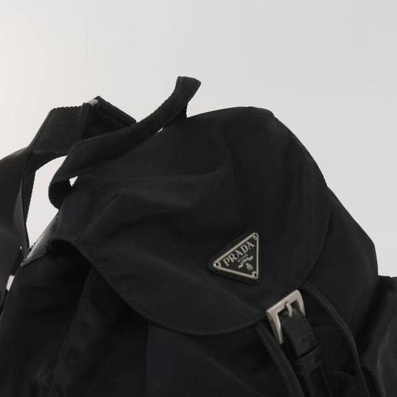 PRADA Backpack Nylon Black Auth ep2937 - Picture 6 of 16